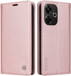 Yikatu Book Ροζ Χρυσή (Redmi 13 / Poco M6 4G)