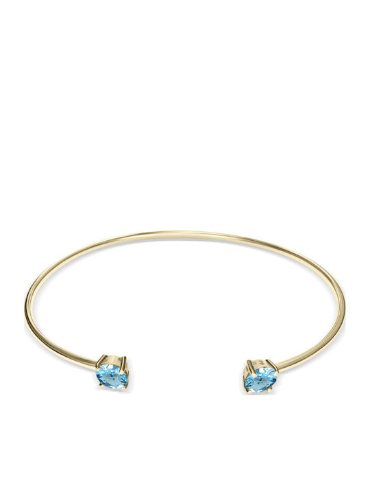 Chrilia Дамско Гривна Белезници от Злато 14K
