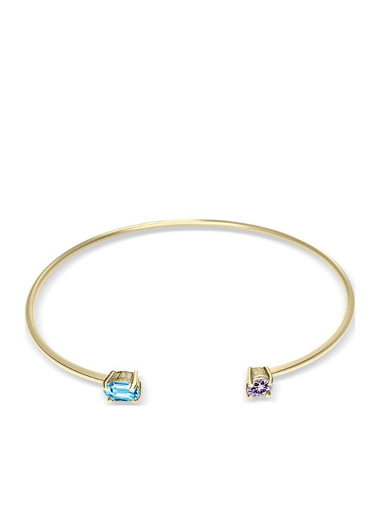 Chrilia Дамско Гривна Белезници от Злато 14K