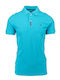 Polo Short Sleeve Blouse Turquoise