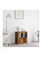 Sideboard made of Solid Wood Old Wood 60.5x37x67cm