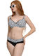 Bikini-Set Blumen Mehrfarbig