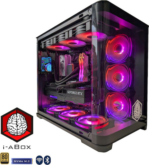i-aBox Ultimate Beast v4i NG1 Lux Gaming Desktop PC (Ultra 7-265KF/32GB DDR5/1TB SSD + 2TB SSD/Radeon RX 9070 XT/W11 Home)