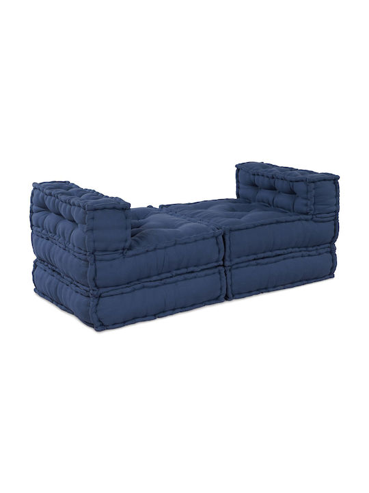 Multifunctional Bean Bag Chair Indigo 70x70x36cm