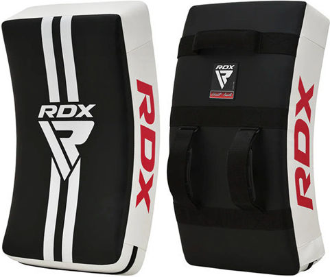 Rdx T1 Gebogener Kick Shield Nylon-Griffe Schwarz