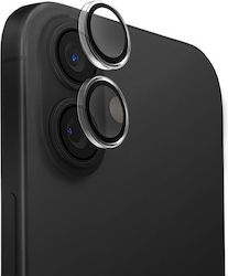 Uniq Optix Протектор за камера Закалено стъкло Черен за iPhone 16, iPhone 16 Plus