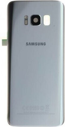 Samsung Galaxy S8 G950 Silber Original Akkudeckel mit Kameraglas