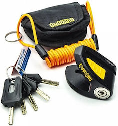 OnGuard Boxer Κλειδαριά Δισκόφρενου Μοτοσυκλέτας με Διάμετρο Πείρου 5mm Μαύρο Χρώμα