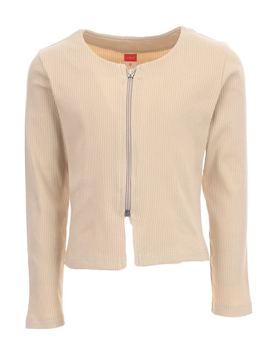 Joyce Kids Cardigan Beige