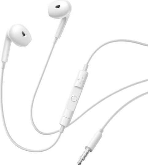 Baseus Encok Hz19 In-ear Handsfree Headphones with Connector 3.5mm White