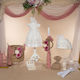 La Christine Complete Baptism Set 843 Boho Basket 15 pieces