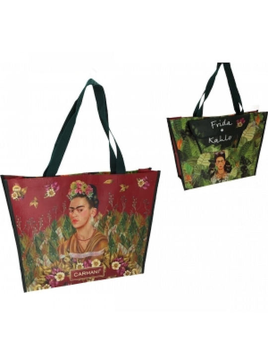 Frida Kahlo Shoulder Bag Pocket 46x11x38cm Carmani