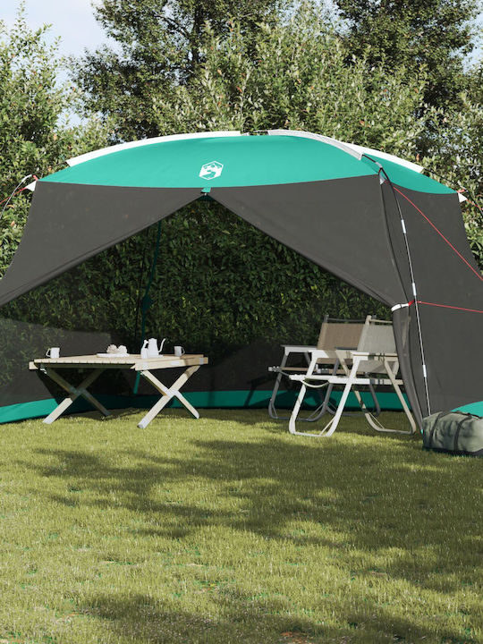 vidaXL Garten Gazebo Grün 3,8x3,8m