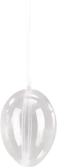 Αυγό Rayher Πλαστικό Διάφανο Clear 10 Cm Rayher
