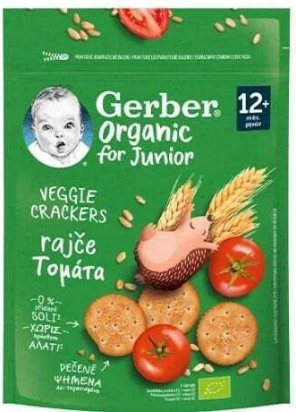 Nestle Crackers din cereale cu roșii 100gr pentru 12+ luni