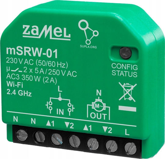 Zamel Smart Switch Wi-Fi 5A (με Ουδέτερο)