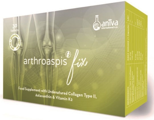 Aniva Arthroaspis Fix Supplement for Joint & Bone Health 30 Tablets