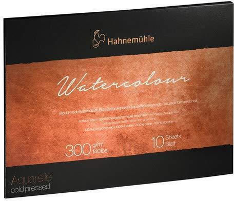 Hahnemuhle Μπλοκ Ακουαρέλας Collection Cold Pressed Λεπτόκοκκο 300gr 24x32cm 10 Φύλλων