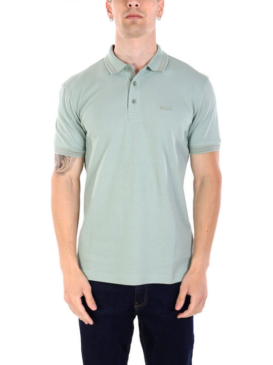 Boss Paddy Polo Αθλητική Μπλούζα Κοντομάνικη Green