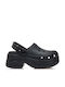 Tsoukalas Damen Clogs Schwarz