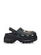 Tsoukalas Damen Clogs Schwarz