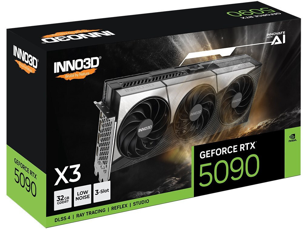 Inno 3D GeForce RTX 5090 32GB GDDR7 X3 Κάρτα Γραφικών