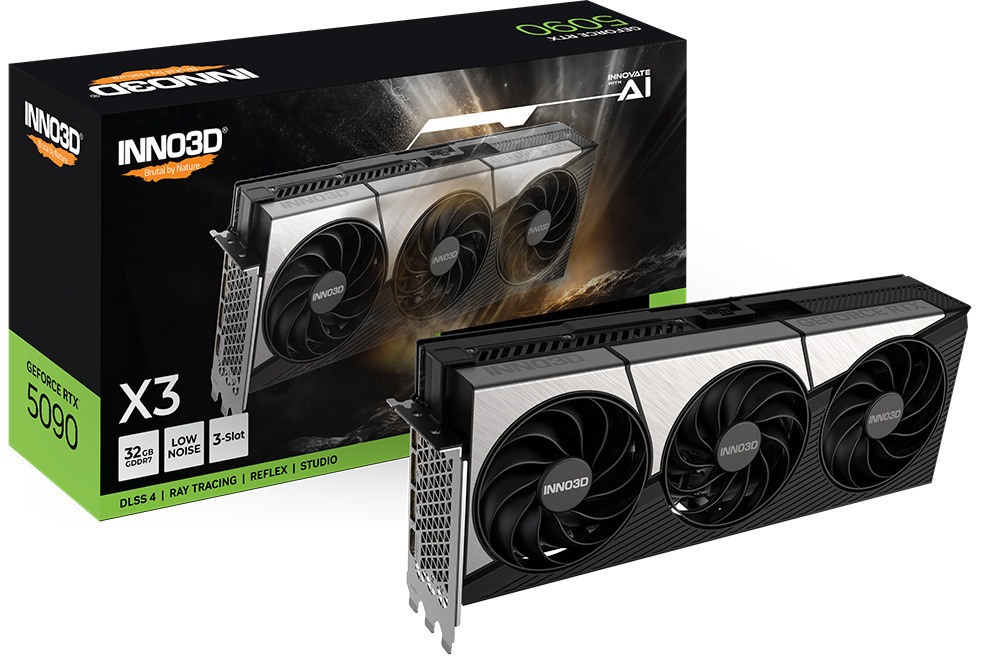 Inno 3D GeForce RTX 5090 32GB GDDR7 X3 Κάρτα Γραφικών