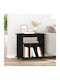 Cabinet de Birou cu roți Black Oak 60x45x55cm