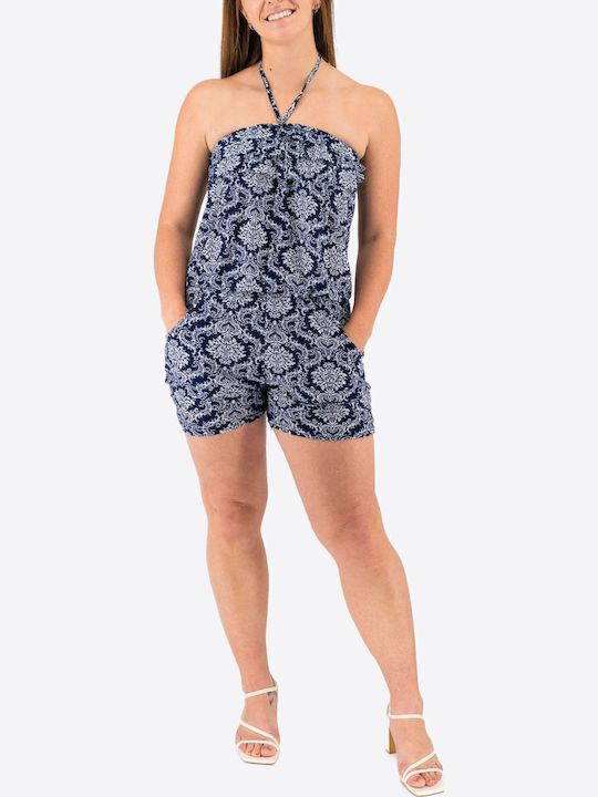 De Damă Fără bretele Short întreg Blue