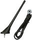 Blow Car Antenna Roof / Fender Threaded for Radio in Black Color
