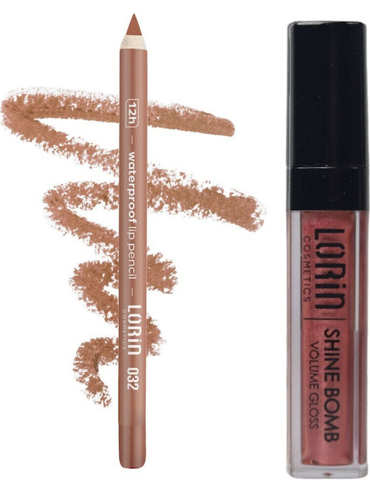 Lorin Lip Combo Make-up-Set Cocoa 2Stück