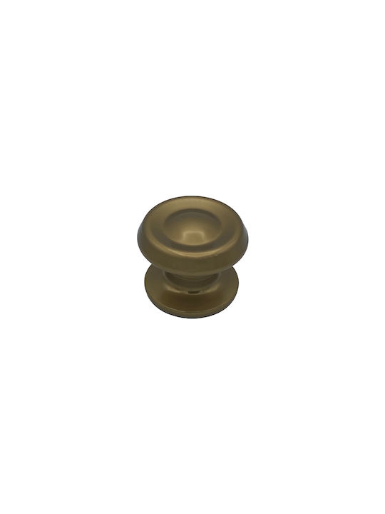 Saguatti Knob Front Door Polished Bronze