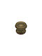 Saguatti Knob Front Door Polished Bronze