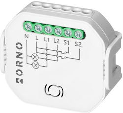 Orno Интелигентен Превключвател 2 Канала Wi-Fi & Bluetooth Orno Интелигентен Превключвател 2 Канала Wi-Fi & Bluetooth