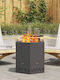 vidaXL Kamin Innenbereich Metallisch Gray 48x48x51cm