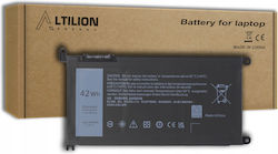 Συμβατή Μπαταρία για Dell Latitude / Inspiron / Vostro DELL WDX0R, WDXOR, T2JX4, Y3F7Y με 3680mAh SQWP29DM0ZQKI