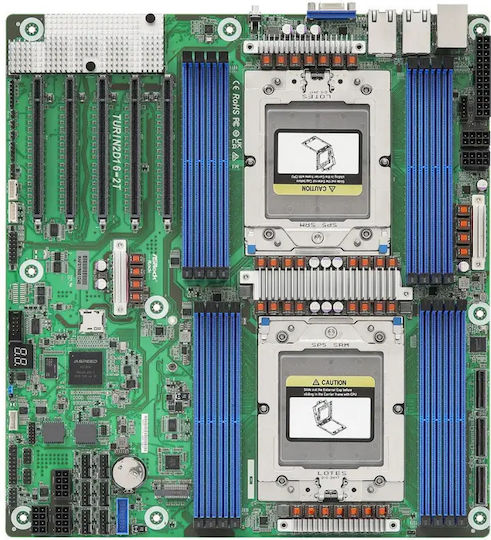 ASRock SoC Дънна платка SSI EEB с AMD SP5 Сокет