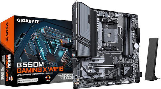 Gigabyte Gaming X WIFI6 B550 Placă de bază Micro ATX cu AMD AM4