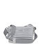 Damentasche Messenger Silber