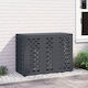 Vidaxl Air Conditioner Cover Anthracite 110x50x80 cm Steel
