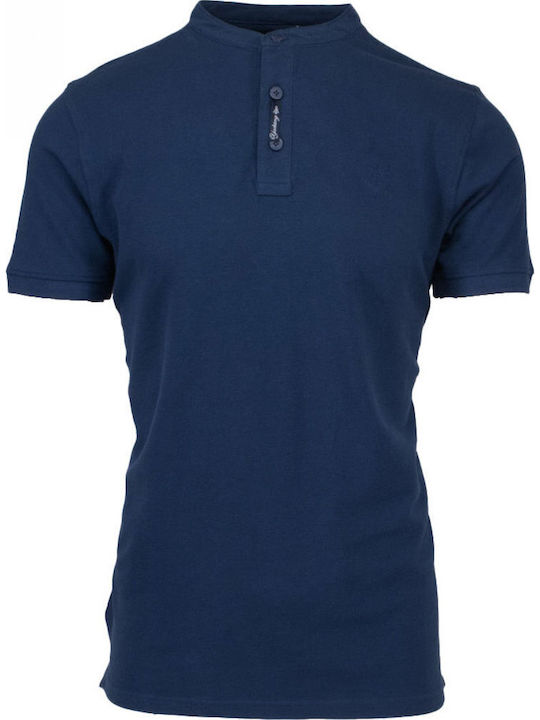 Explorer Kurzarmbluse Blue