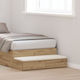 vidaXL Bed Drawer made of Wood in Brown Color 1...