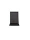 Epiplo-Fos Garden Chair Cushion With Backrest Black 45.5x100cm
