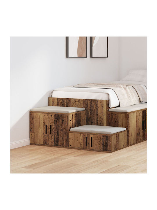 Cabinet Storage Solid Wood L108xW41xH40cm