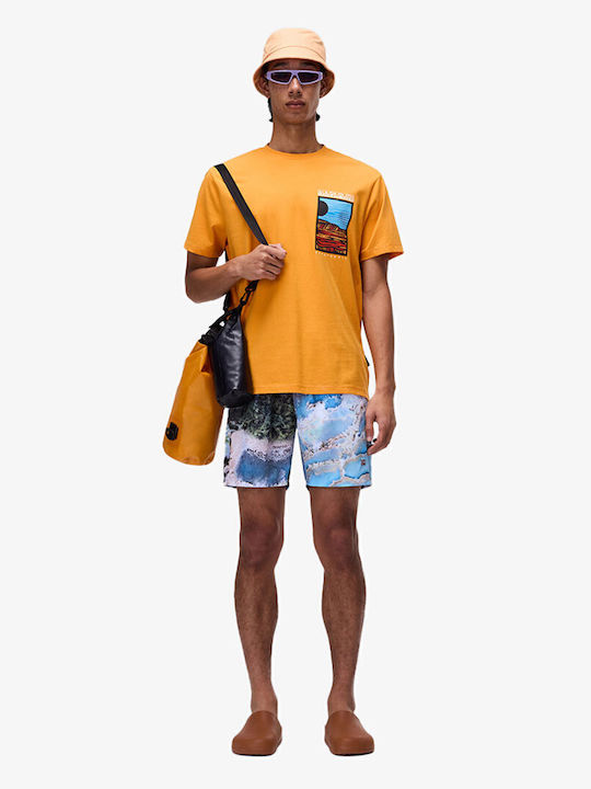 Napapijri Inuvik Men's Swimwear Shorts Blue wit...