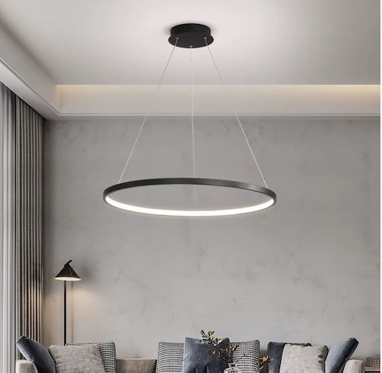 Home Lighting Κρεμαστό Φωτιστικό Μαύρο LED με Ρυθμιζόμενο Λευκό Φως