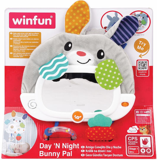Winfun Suspendata Jucărie pentru cărucior cu oglindă pentru 0++ Luni