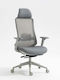 Office Products Siros Καρέκλα Γραφείου με Ρυθμιζόμενα Μπράτσα Gray