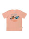 Dudes Bio-Baumwoll-T-Shirt Limits Prairie Sunset 10006295