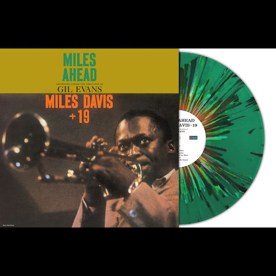 Miles Davis Miles Ahead Grün Mehrfarbig Gesprenkelt 1 Vinyl